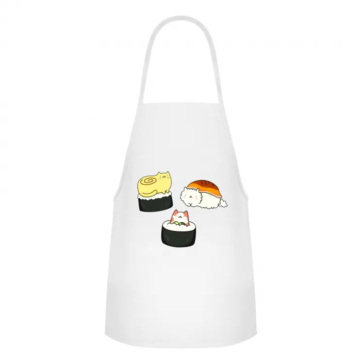 grembiule "sushi cat"