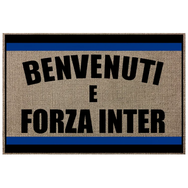 BENVENUTI E FORZA INTER-zerbino
