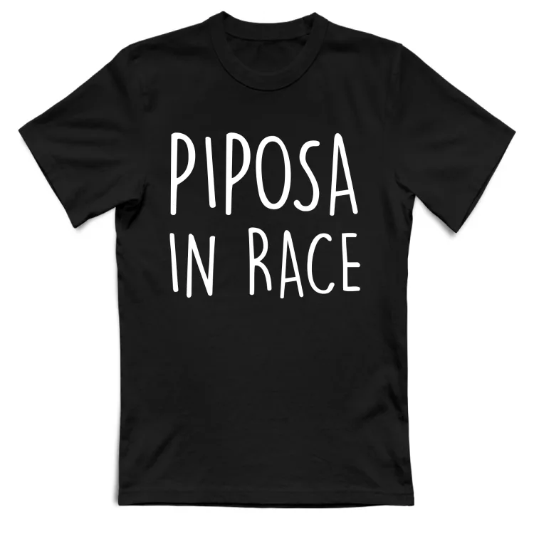 Piposa in Race - Scritte Divertenti