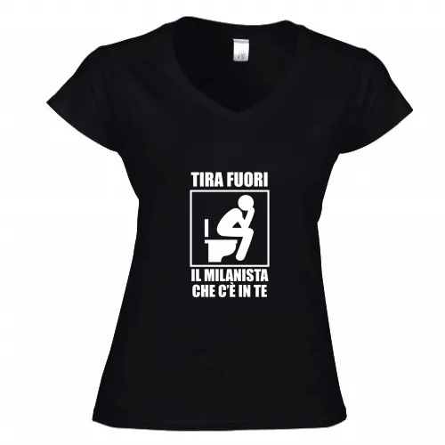 T-Shirt Donna Scollo V