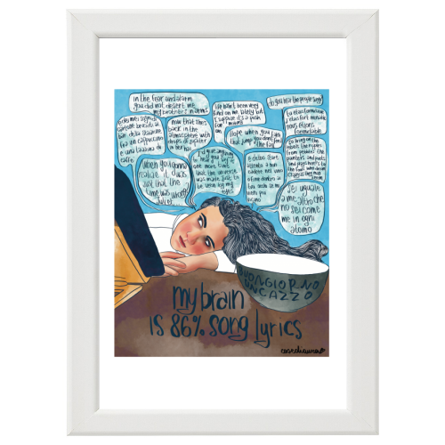 Poster con Cornice 40x60