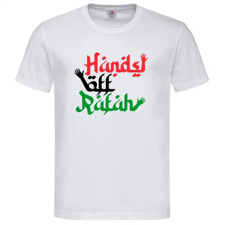 Hands off Rafah (front only)