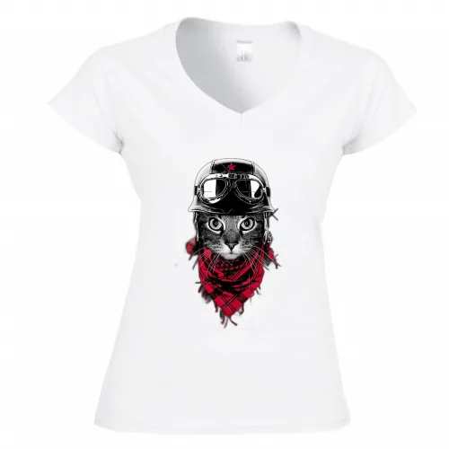 T-Shirt Donna Scollo V