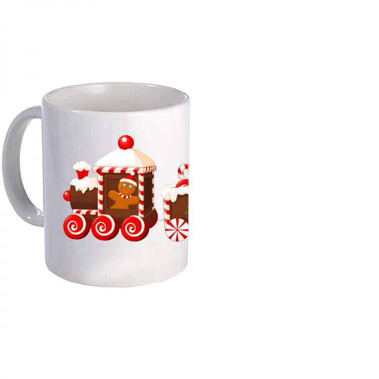 Mug trenino natalizio
