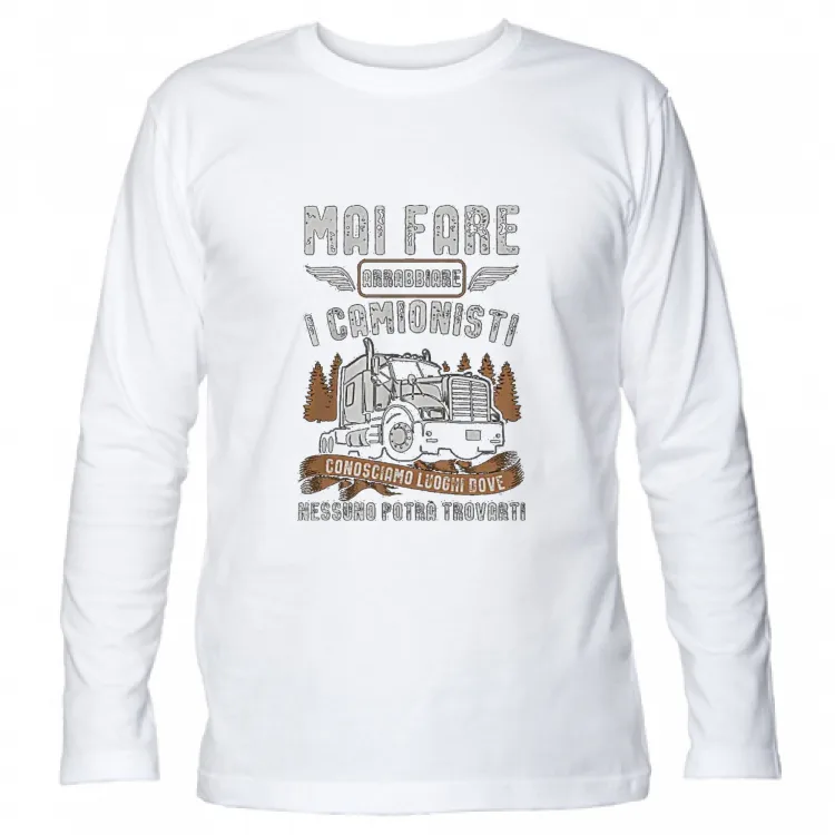 Mai far arrabbiare i camionisti
