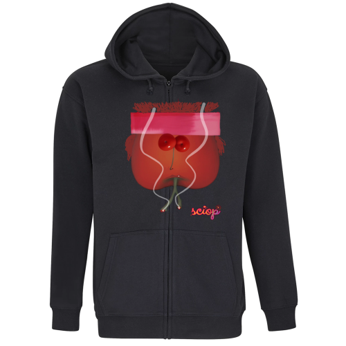Felpa Premium Cappuccio Zip