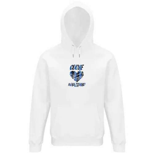 Felpa Organica Unisex Cappuccio