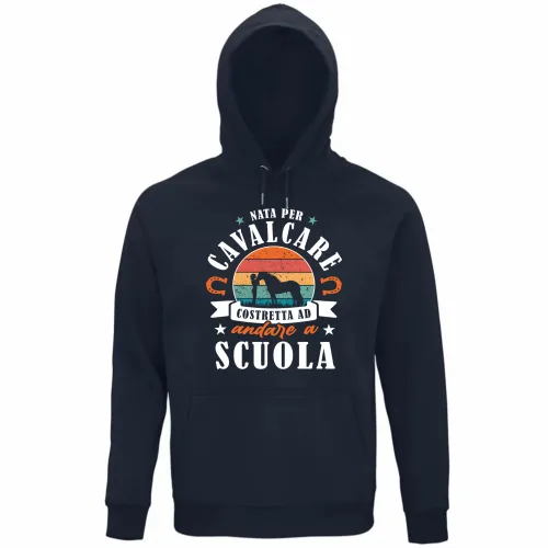Felpa Organica Unisex Cappuccio