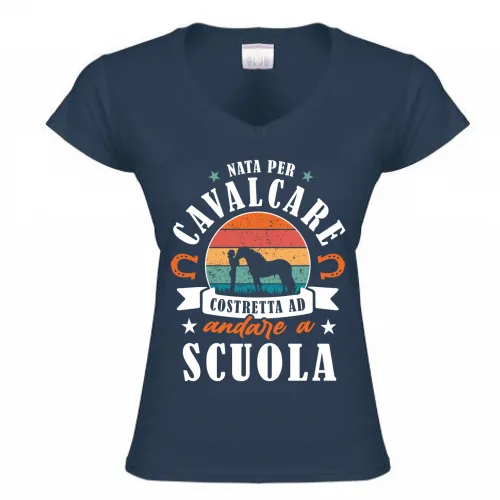 T-Shirt Donna Scollo V