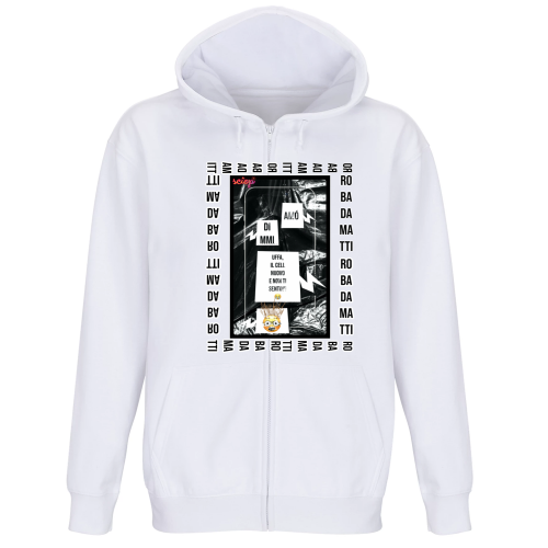 Felpa Premium Cappuccio Zip