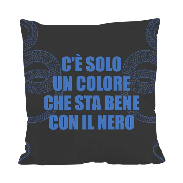 C'E SOLO UN COLORE INTER-cuscino