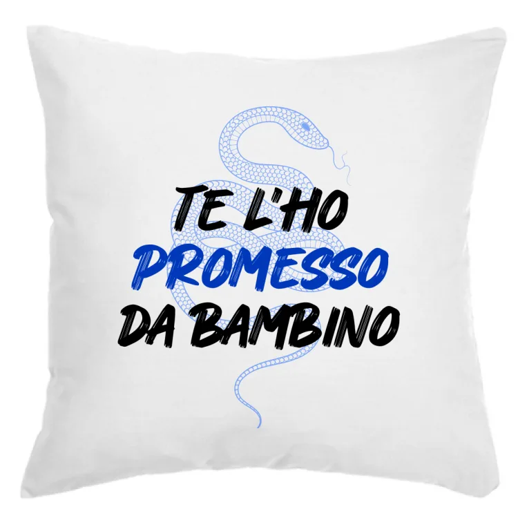 TE L'HO PROMESSO DA BAMBINO-cuscino