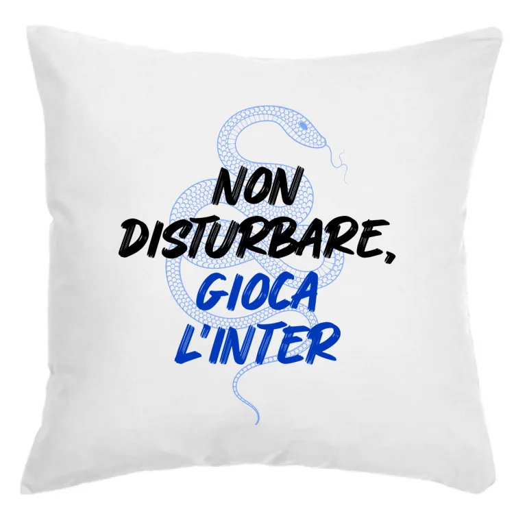 NON DISTURBARE INTER-cuscino