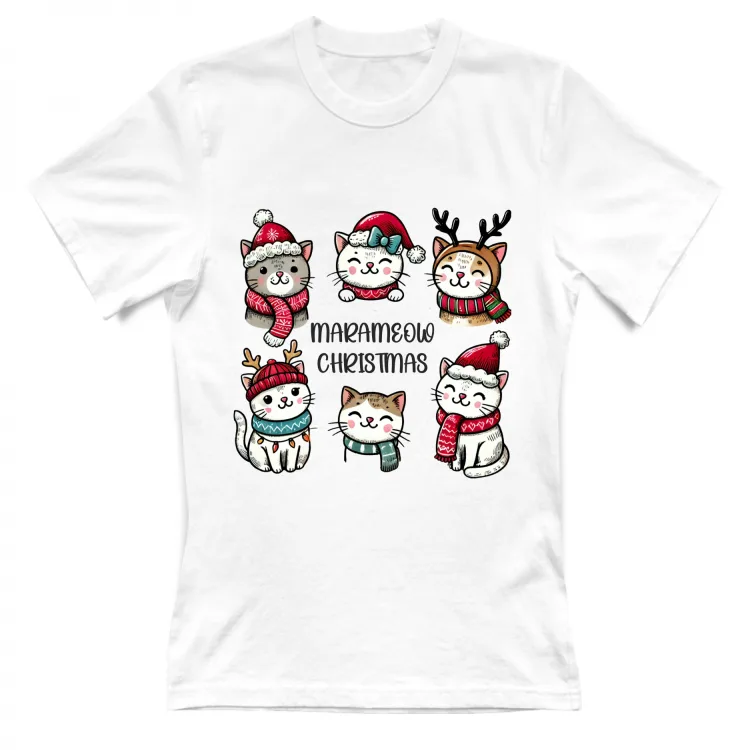 T-Shirt Donna Marameow Natale