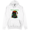 Felpa con cappuccio Unisex Marameow Gatto Nero