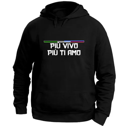 Felpa Unisex con Cappuccio Large