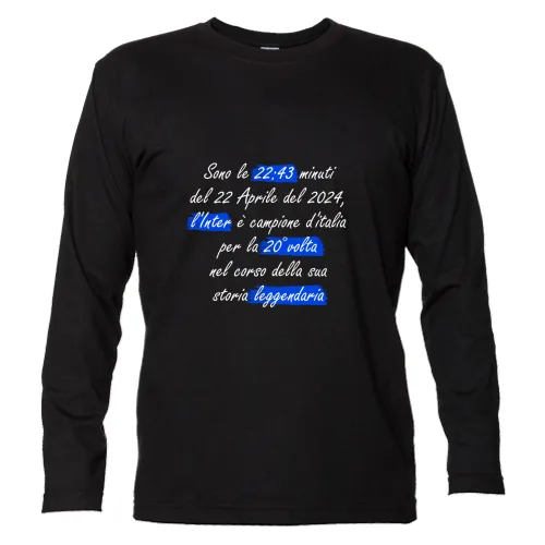 T-shirt Unisex Manica Lunga