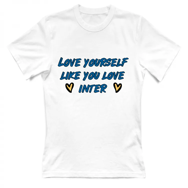 LOVE YOURSELF LIKE YOU LOVE INTER