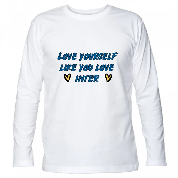 LOVE YOURSELF LIKE YOU LOVE INTER