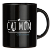 Tazza Nera Cat Mom Marameow