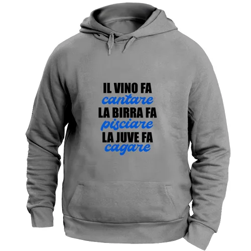 Felpa Unisex con Cappuccio Large