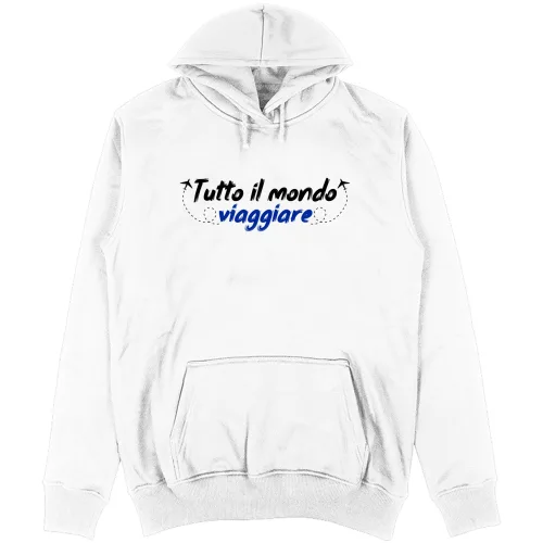 Felpa Unisex con Cappuccio 