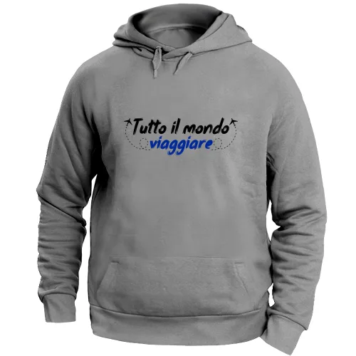 Felpa Unisex con Cappuccio Large