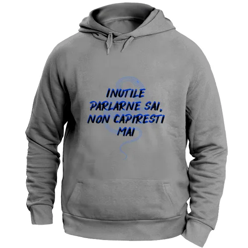 Felpa Unisex con Cappuccio Large