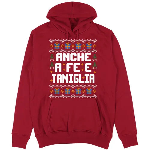 Felpa Unisex con Cappuccio 