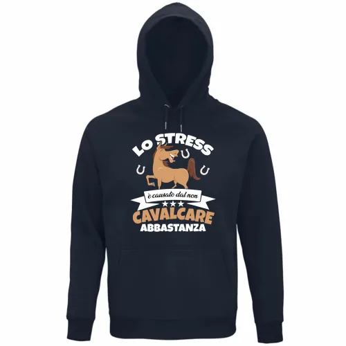 Felpa Organica Unisex Cappuccio