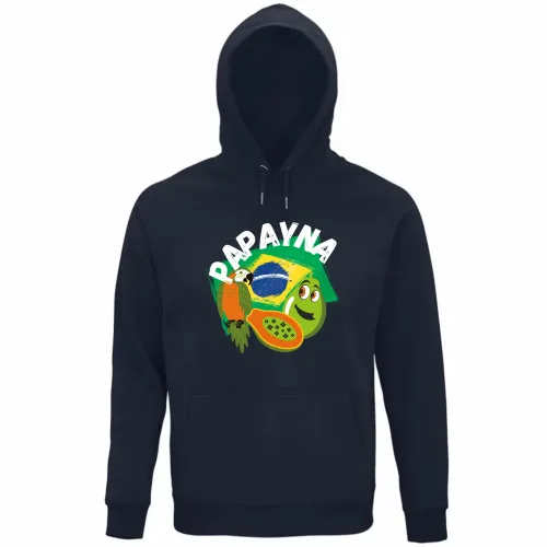 Felpa Organica Unisex Cappuccio