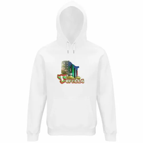 Felpa Organica Unisex Cappuccio