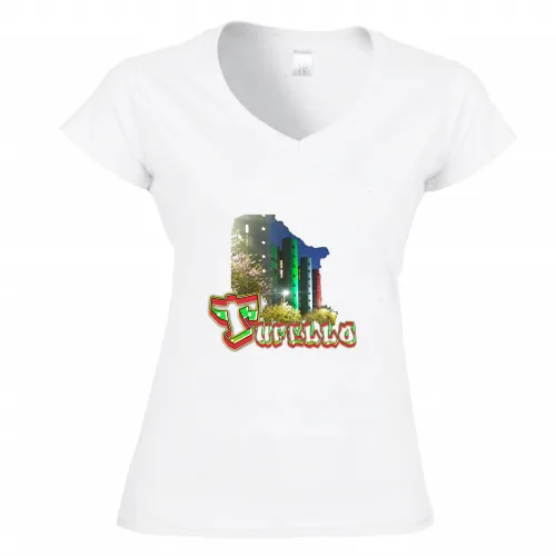 T-Shirt Donna Scollo V