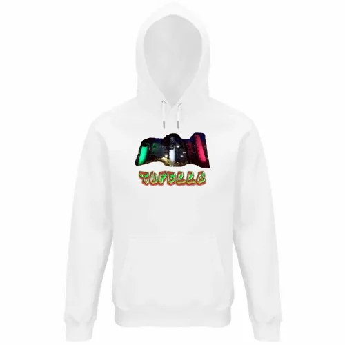 Felpa Organica Unisex Cappuccio