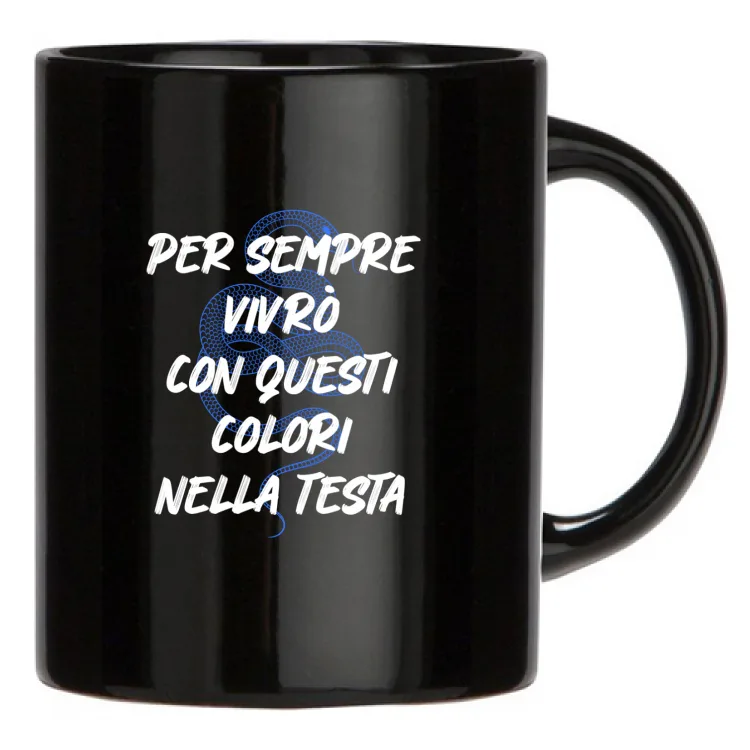 PER SEMPRE VIVRO-tazza nera