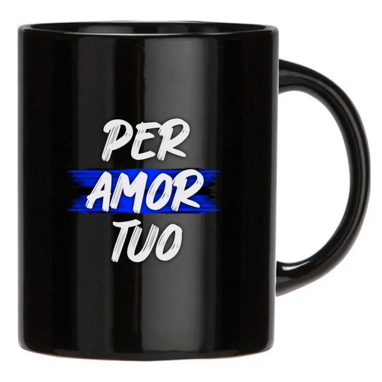 PER AMOR TUO-tazza nera