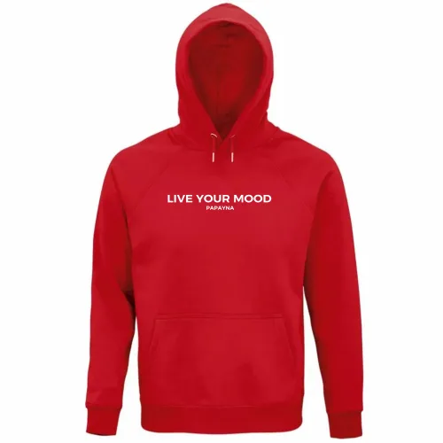 Felpa Organica Unisex Cappuccio