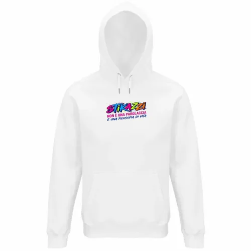 Felpa Organica Unisex Cappuccio