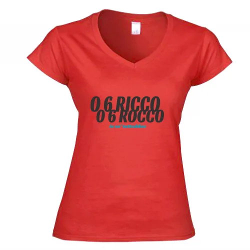 T-Shirt Donna Scollo V