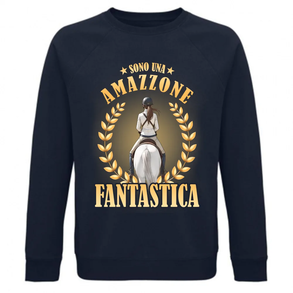 Sono un'amazzone fantastica bianco
