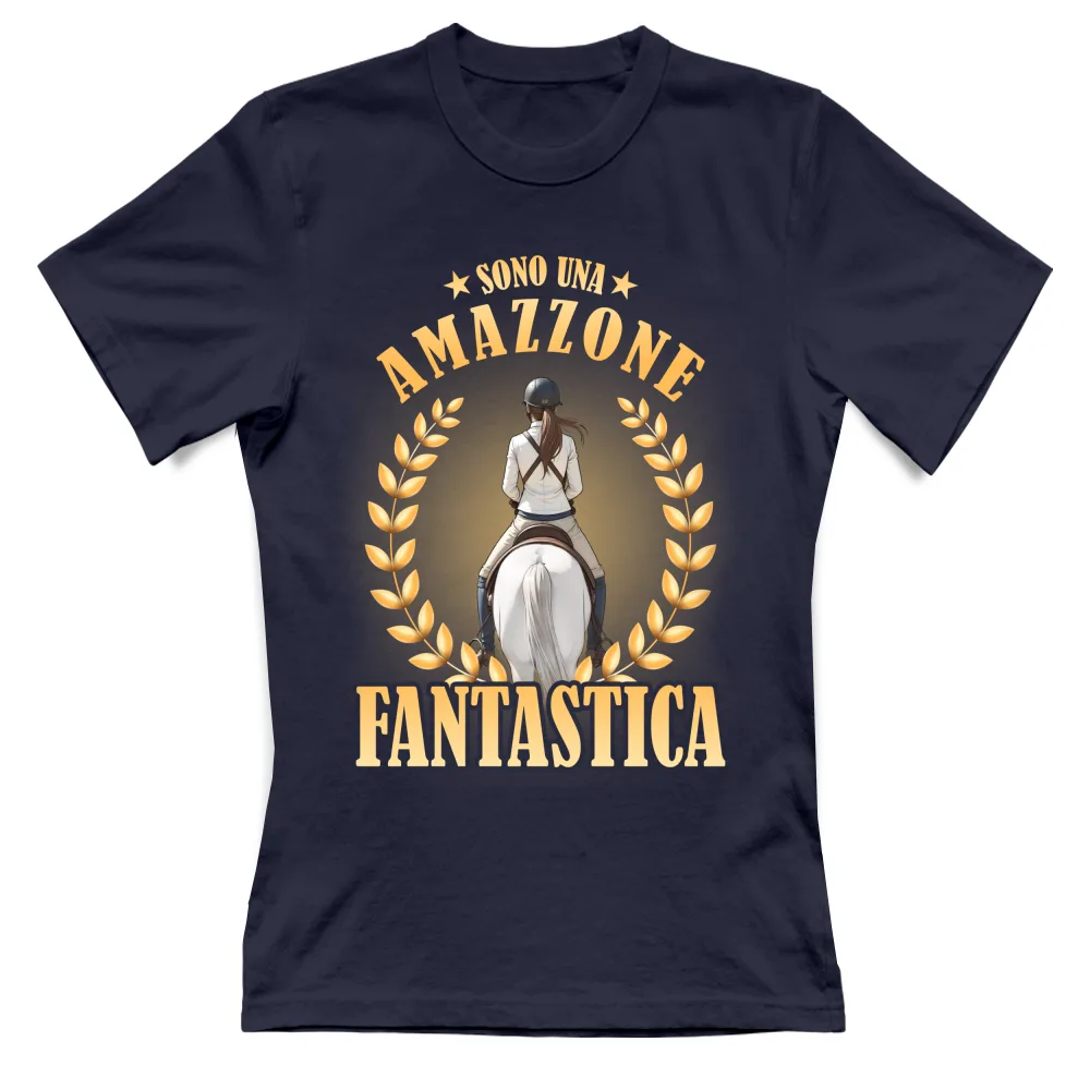 Sono un'amazzone fantastica bianco
