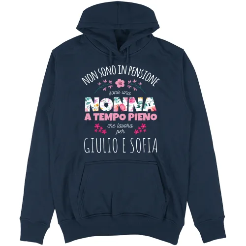 Felpa Unisex con Cappuccio