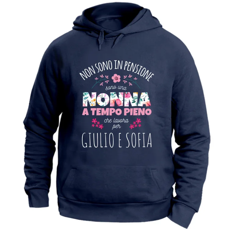 Nonna a tempo pieno che lavora per...