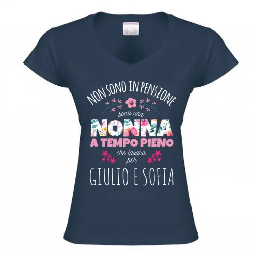 T-Shirt Donna Scollo V