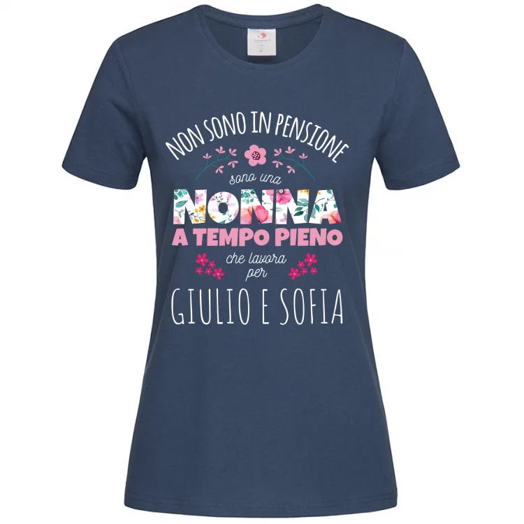 Nonna a tempo pieno che lavora per...
