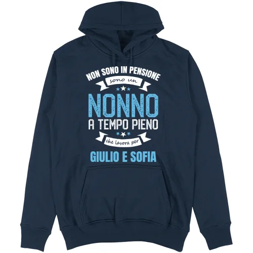 Felpa Unisex con Cappuccio