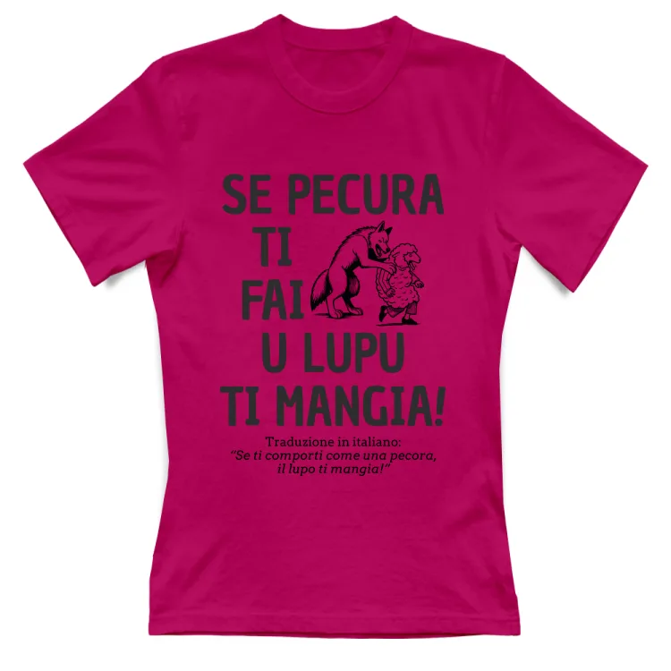 Se pecura ti fai u lupu ti mangia