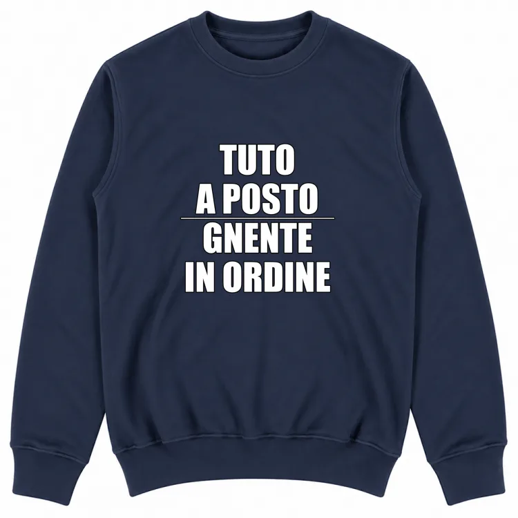 TUTO A POSTO GNENTE IN ORDINE