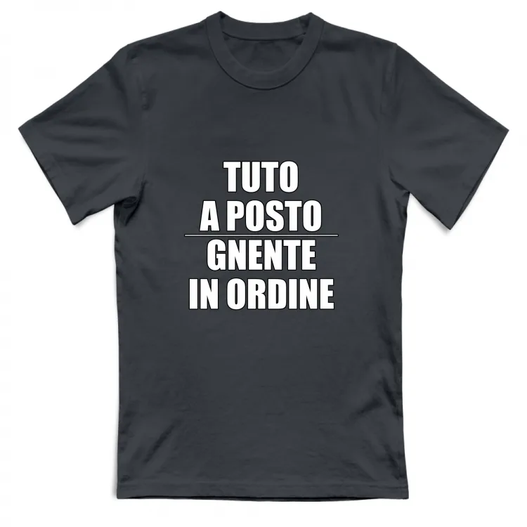 TUTO A POSTO GNENTE IN ORDINE