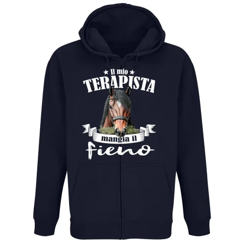 Felpa Premium Cappuccio Zip
